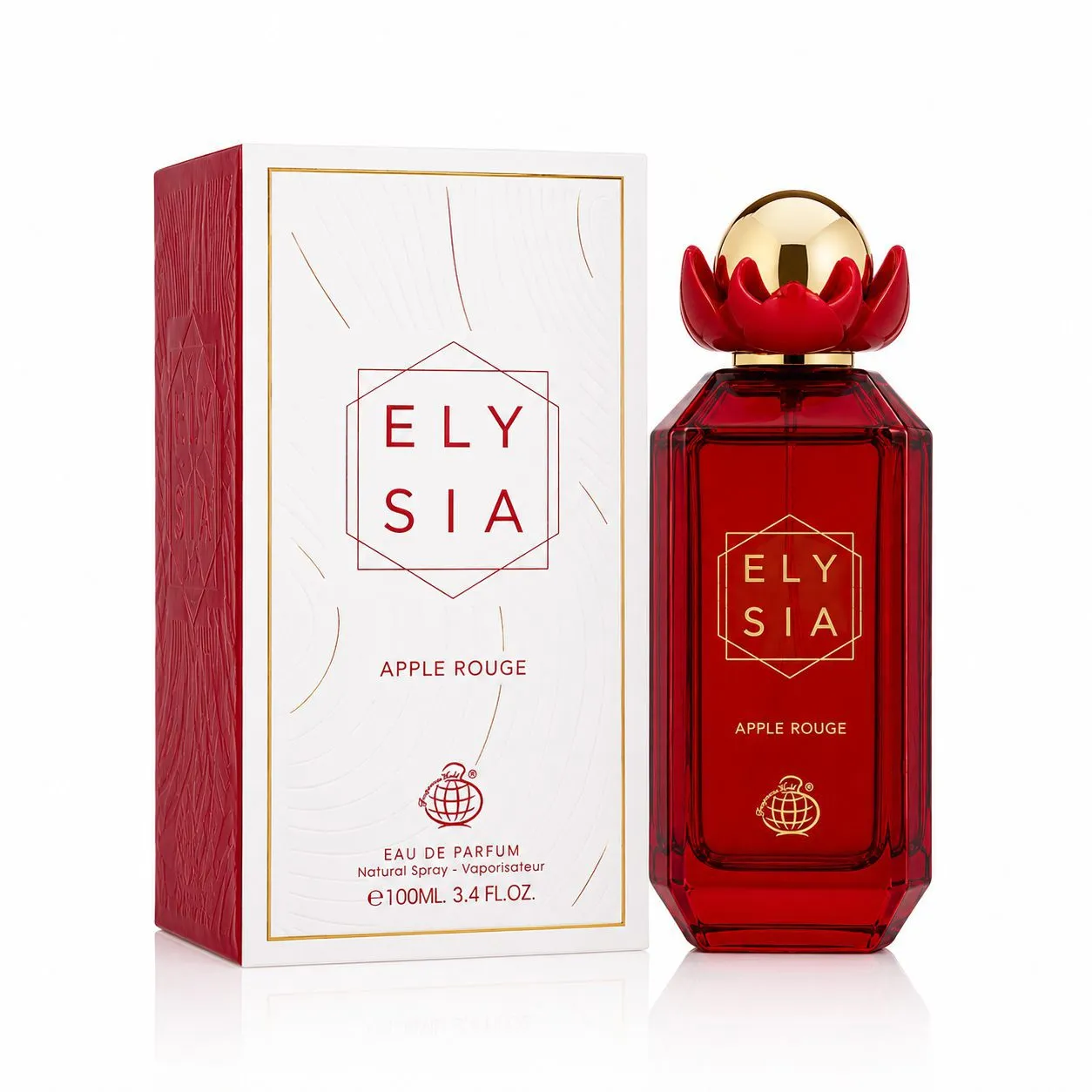 عطر ادکلن زنانه الیسیا اپل رژ فرگرنس ورد حجم 100 میلی لیتر
