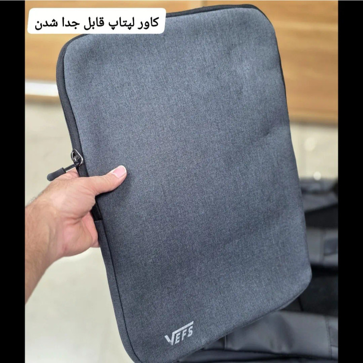 کوله پشتی دانشجویی و لپ تاپ قفل دار مناسب لپ تاپ تا 17.5 اینچ مردانه زنانه