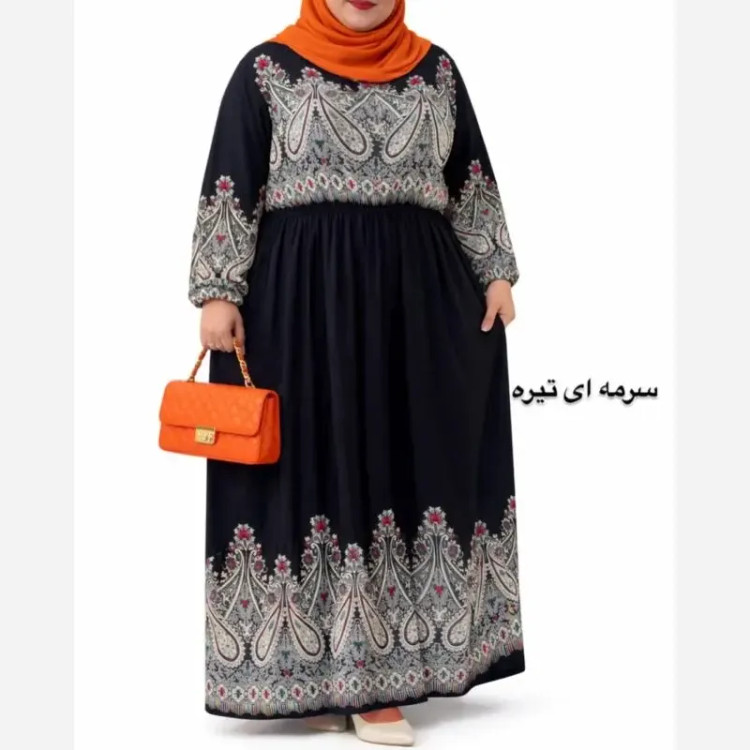 ساحلی بته جقه طرح اندونزی سایز بزرگ سایز 40 تا 60