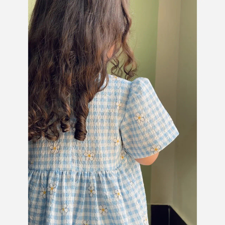 پیراهن عروسکی پفکی دخترانه مدل ترانه سایز 2، 4، 6