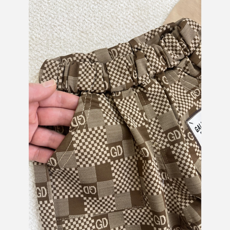 ست تیشرت و شلوارک دخترانه طرح گوچی اورجینال مناسب 9 ماه تا 4 سال