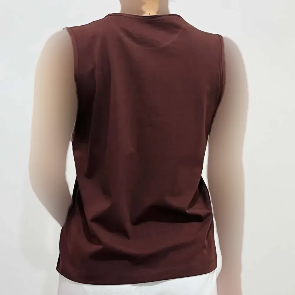 تاپ زنانه نخ پنبه چاپدار