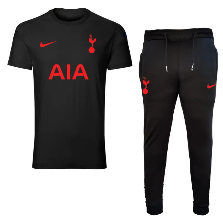 ست تیشرت و شلوار ورزشی مردانه طرح تاتنهام کد 6785 جنس نخ